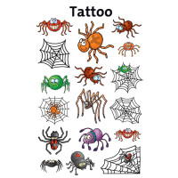 KID Tattoos Spinnen, Inhalt: 1 Bogen