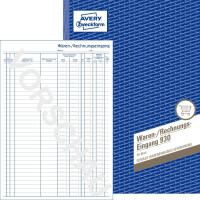 Formularbuch 930 Waren-/Rechnungseingangsbuch A4 - 50 Blatt