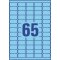 Mini-Etikett 38,1x21,2mm blau Stick&Lift