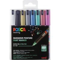 Marqueur acrylique POSCA PC-1MR pointe extra fine 0,7 mm...