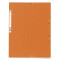 Eckspannmappe A4, 400g/qm Karton - orange VE=50