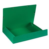 Eckspannmappe A3, 600g/qm  Karton - grün