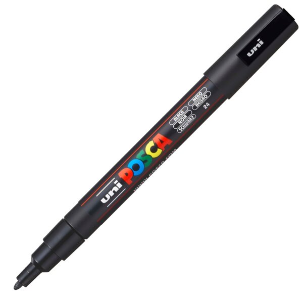 Marker UNI POSCA PC-3M schwarz