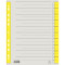 Trennblatt Mikroperf 230g/qm gelb - 100er Pack