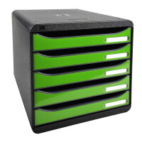 BIG-BOX PLUS schwarz/glossy apfelgrün