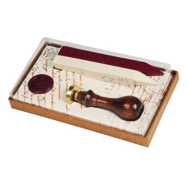 HERBIN Siegel Set Lilie - 2 Stangen Siegelwachs...