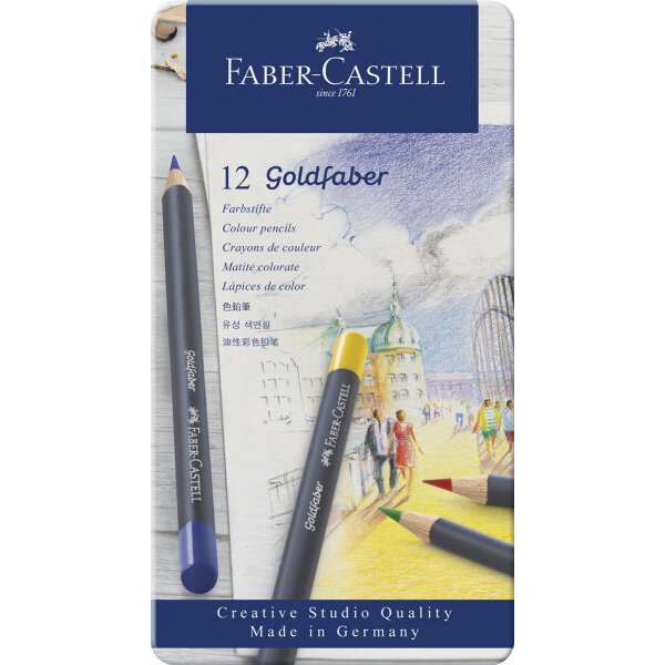 Buntstift Goldfaber 12er Metalletui