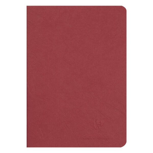 Clairefontaine Age Bag Notizheft A5 48 Blatt liniert - rot