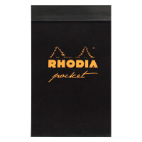 Pocket Rhodia 75x120 kar 40Bl st