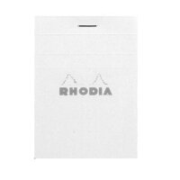 Block Rhodia White A7 lin 80Bl