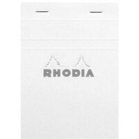 Block Rhodia White A6 lin 80Bl
