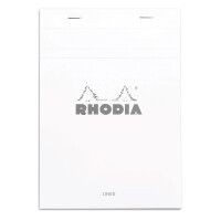 Block Rhodia White A5 geh kar 80Bl