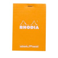 DotPad Rhodia 85x120 80Bl orange