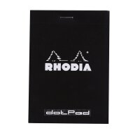 DotPad Rhodia 85x120 80Bl schwarz