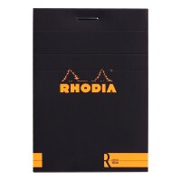 Block Rhodia Basics A7 lin 70Bl schwarz