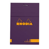 Rhodia coloR 85x120 70Bl lin viol