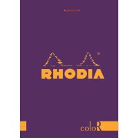Rhodia coloR 85x120 70Bl lin viol