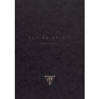 Flying Spirit Block 90g schwarz A5 50Bl
