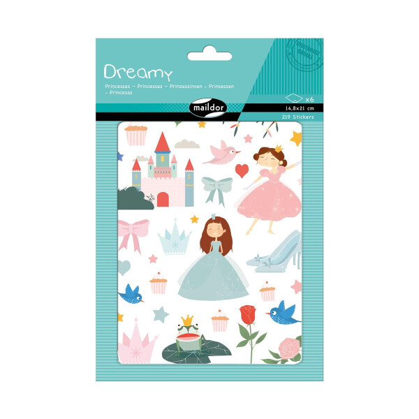 Sticker,Dreamy,Prinzessin,15.6x23.5