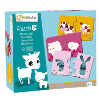 2-Teile Puzzle Mutter & Kind