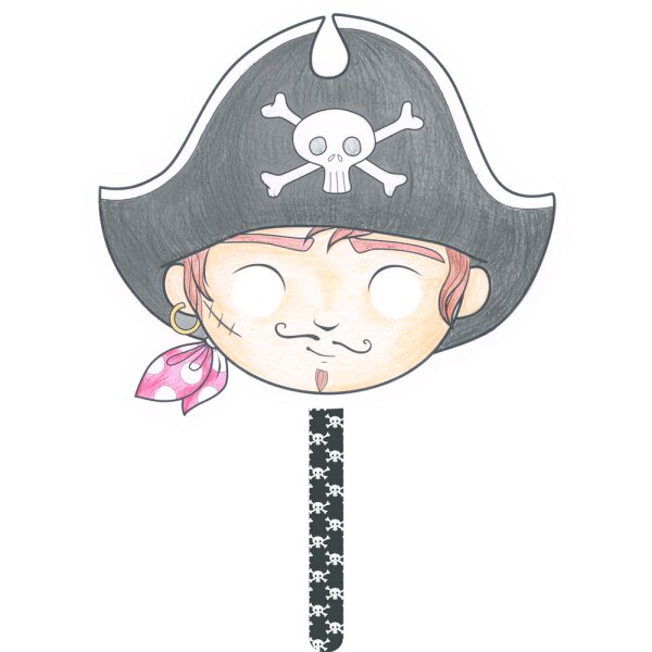 Graffy Stick, Stabmaske Pirat