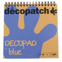 Bloc color Decopad blau