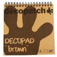Bloc color Decopad braun