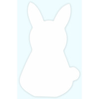 Hase Silhouette 20,5cm