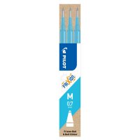 Ersatzmine FriXion Ball 0,7mm 3er Set hell-blau