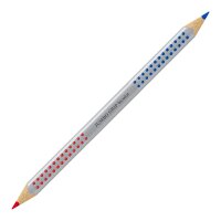 Silbentrennstift Jumbo Grip bicolor - Schreibfarbe: rot/blau