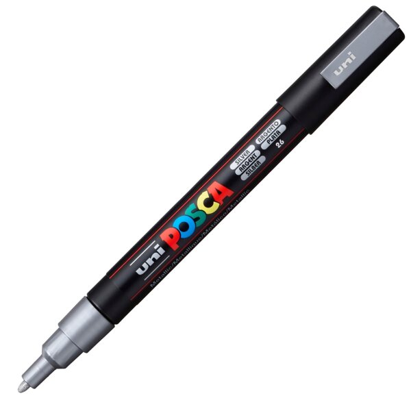 Marker UNI POSCA PC-3M silber