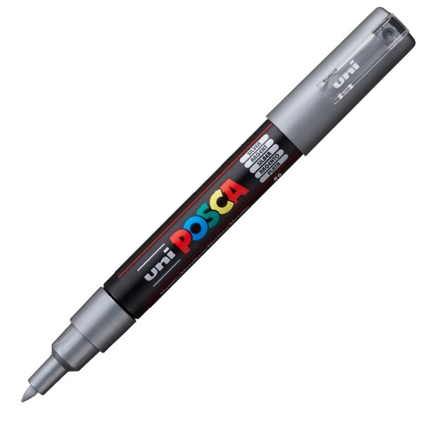 Marker UNI POSCA PC-1MC silber