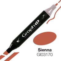 GRAPHIT Layoutmarker Farbe 3170 - Sienna