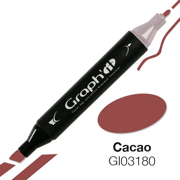 GRAPHIT Alcohol based marker 3180 - Cacao