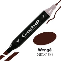 GRAPHIT Alcohol based marker 3190 - Wengé