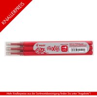 Ersatzmine FriXion Point 0,5mm 3er Set - rot