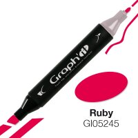 GRAPHIT Alcohol based marker 5245 - Ruby