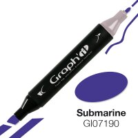 GRAPHIT Layoutmarker Farbe 7190 - Submarine