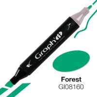 GRAPHIT Alcohol based marker 8160 - Forest