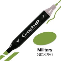 GRAPHIT Layoutmarker Farbe 8280 - Military