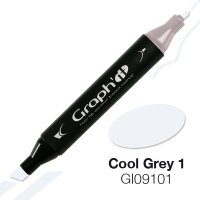 GRAPHIT Alcohol based marker 9101 - Cool Grey 1