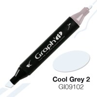 GRAPHIT Layoutmarker Farbe 9102 - Cool Grey 2
