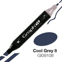 GRAPHIT Layoutmarker Farbe 9108 - Cool Grey 8