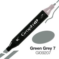 GRAPHIT Alcohol based marker 9207 - Green Grey 7