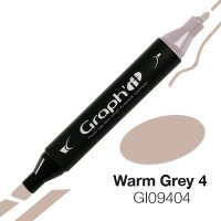 GRAPHIT Alcohol based marker 9404 - Warm Grey 4