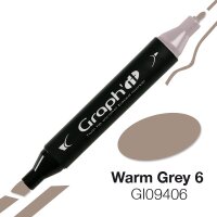 GRAPHIT Layoutmarker Farbe 9406 - Warm Grey 6
