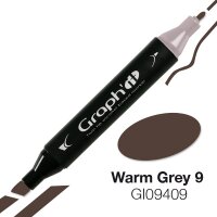 GRAPHIT Layoutmarker Farbe 9409 - Warm Grey 9