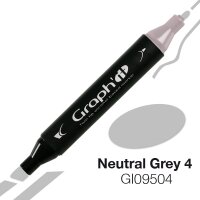 GRAPHIT Alcohol based marker 9504 - Neutral Grey 4