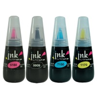 Ink by Graphit - Set of 4 refill bottles 25 ml - primary...