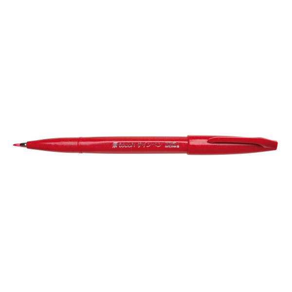 Kalligrafiestift Sign Pen Brush Pinselspitze: 0,2 - 2,0mm - rot